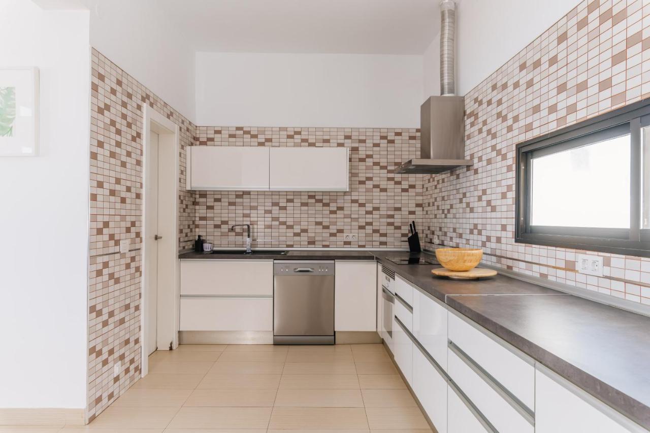 Sunset White Villa - Ocean View, Jakuzzi, Heated Pool, Air-Conditioning, Grill 美洲海滩 外观 照片