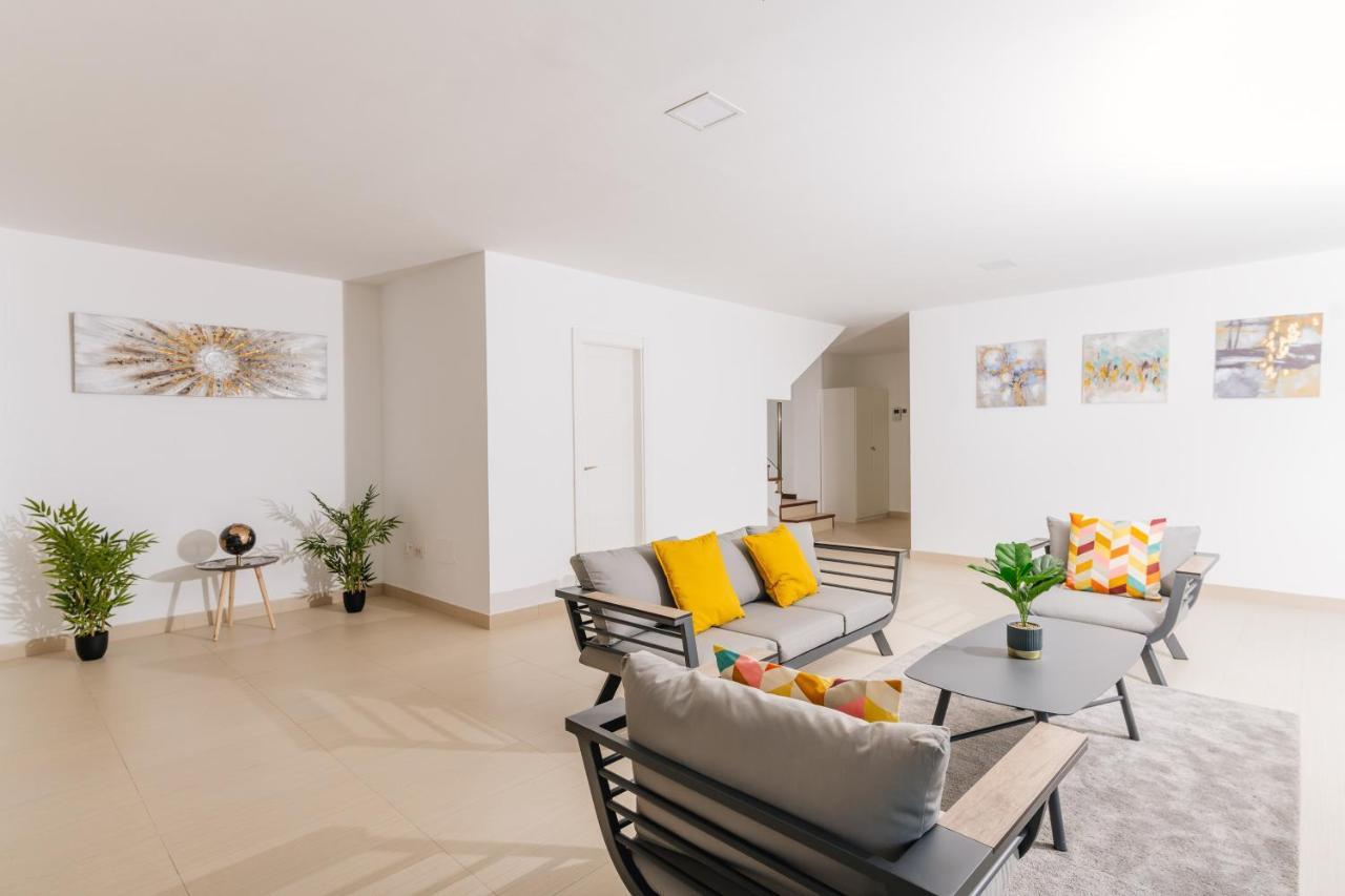 Sunset White Villa - Ocean View, Jakuzzi, Heated Pool, Air-Conditioning, Grill 美洲海滩 外观 照片