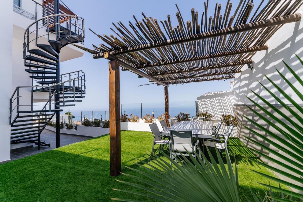 Sunset White Villa - Ocean View, Jakuzzi, Heated Pool, Air-Conditioning, Grill 美洲海滩 外观 照片