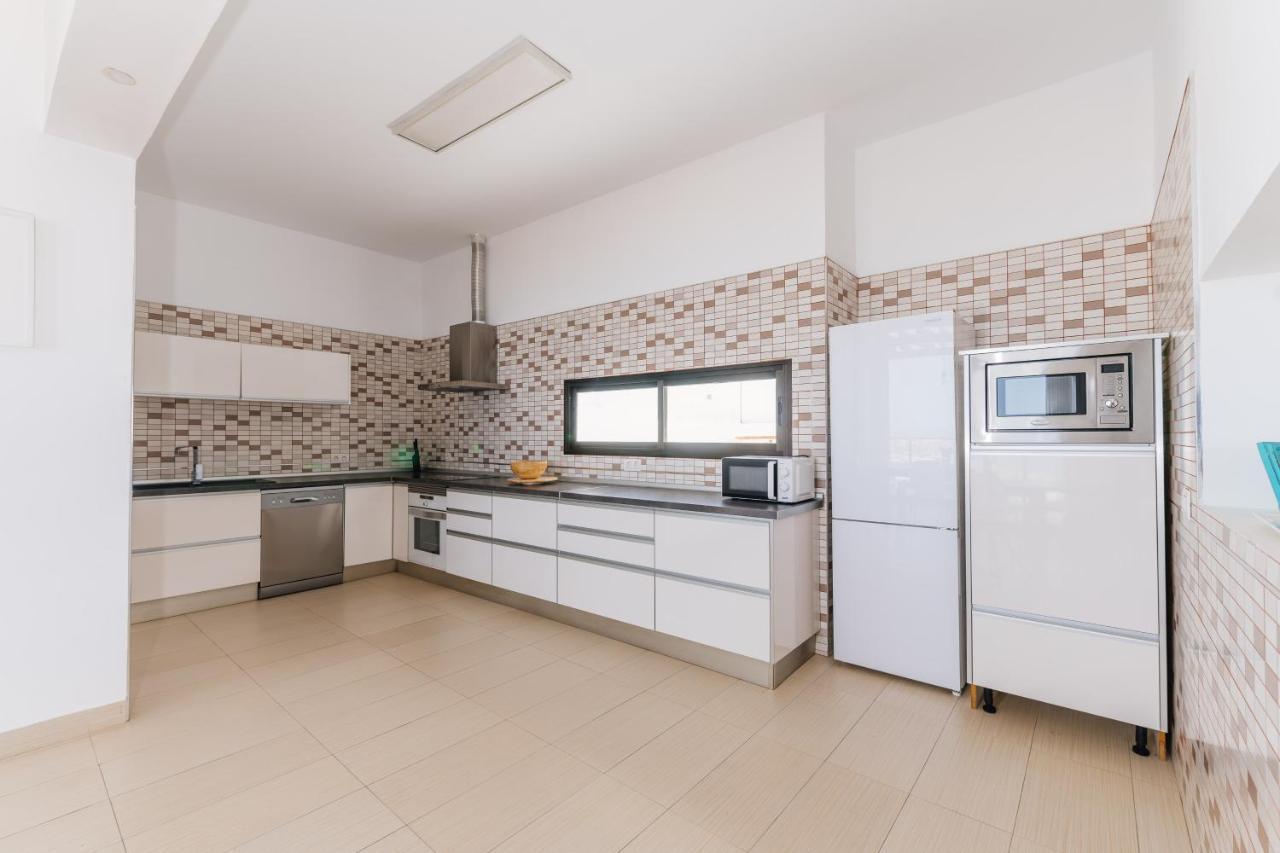Sunset White Villa - Ocean View, Jakuzzi, Heated Pool, Air-Conditioning, Grill 美洲海滩 外观 照片
