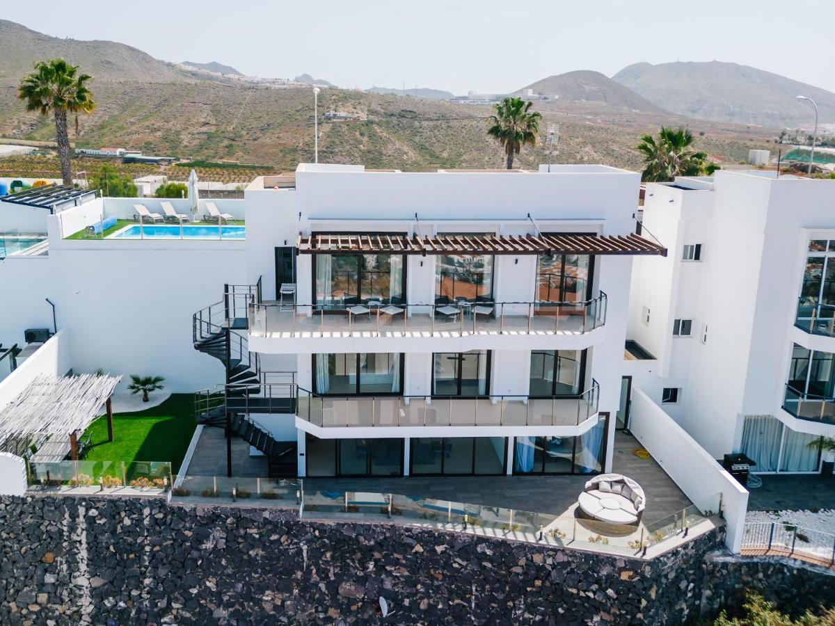 Sunset White Villa - Ocean View, Jakuzzi, Heated Pool, Air-Conditioning, Grill 美洲海滩 外观 照片