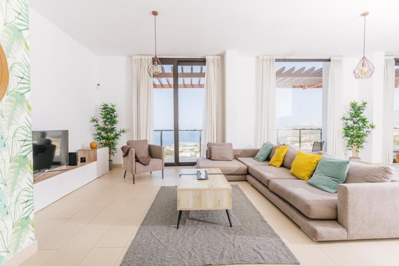 Sunset White Villa - Ocean View, Jakuzzi, Heated Pool, Air-Conditioning, Grill 美洲海滩 外观 照片