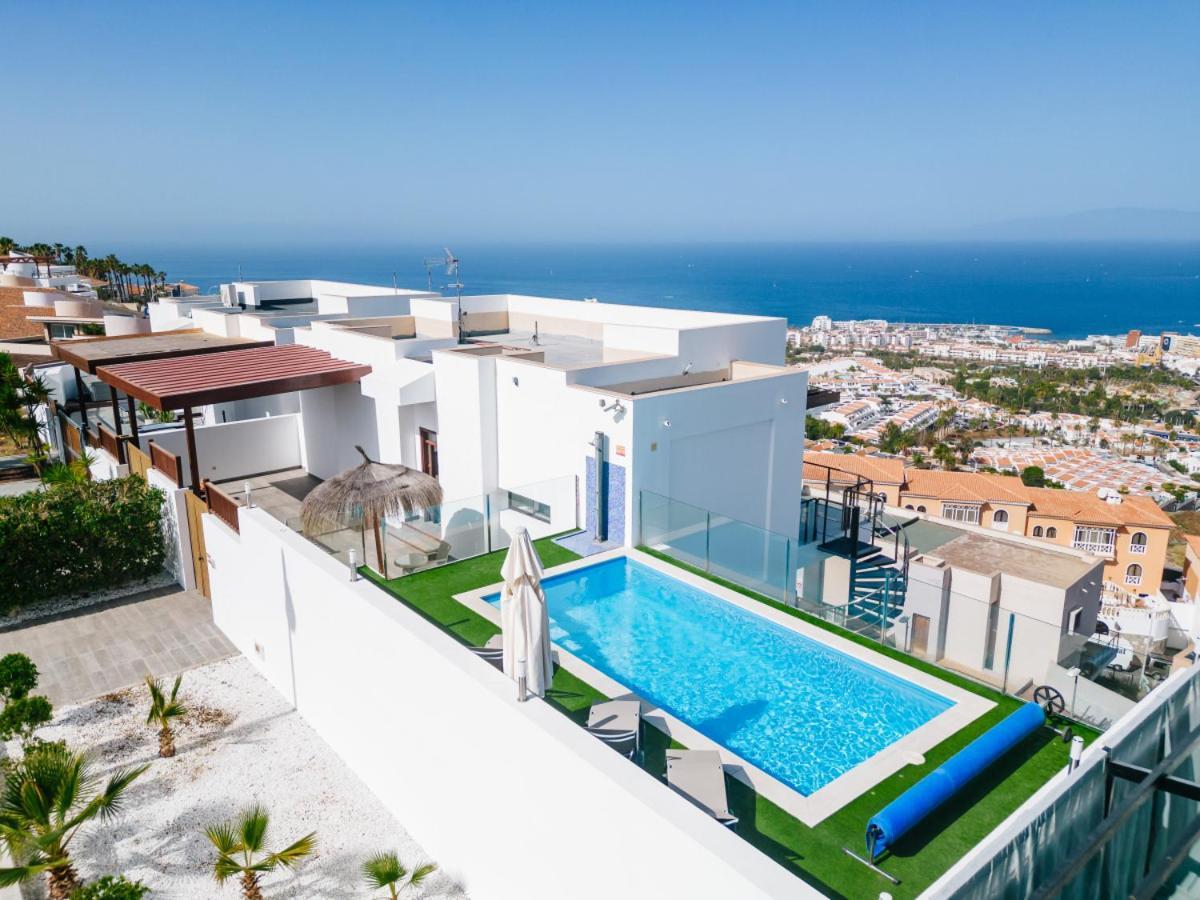 Sunset White Villa - Ocean View, Jakuzzi, Heated Pool, Air-Conditioning, Grill 美洲海滩 外观 照片