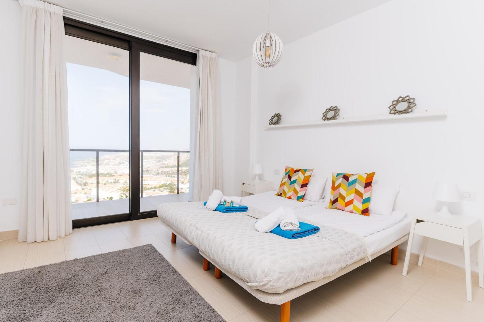 Sunset White Villa - Ocean View, Jakuzzi, Heated Pool, Air-Conditioning, Grill 美洲海滩 外观 照片