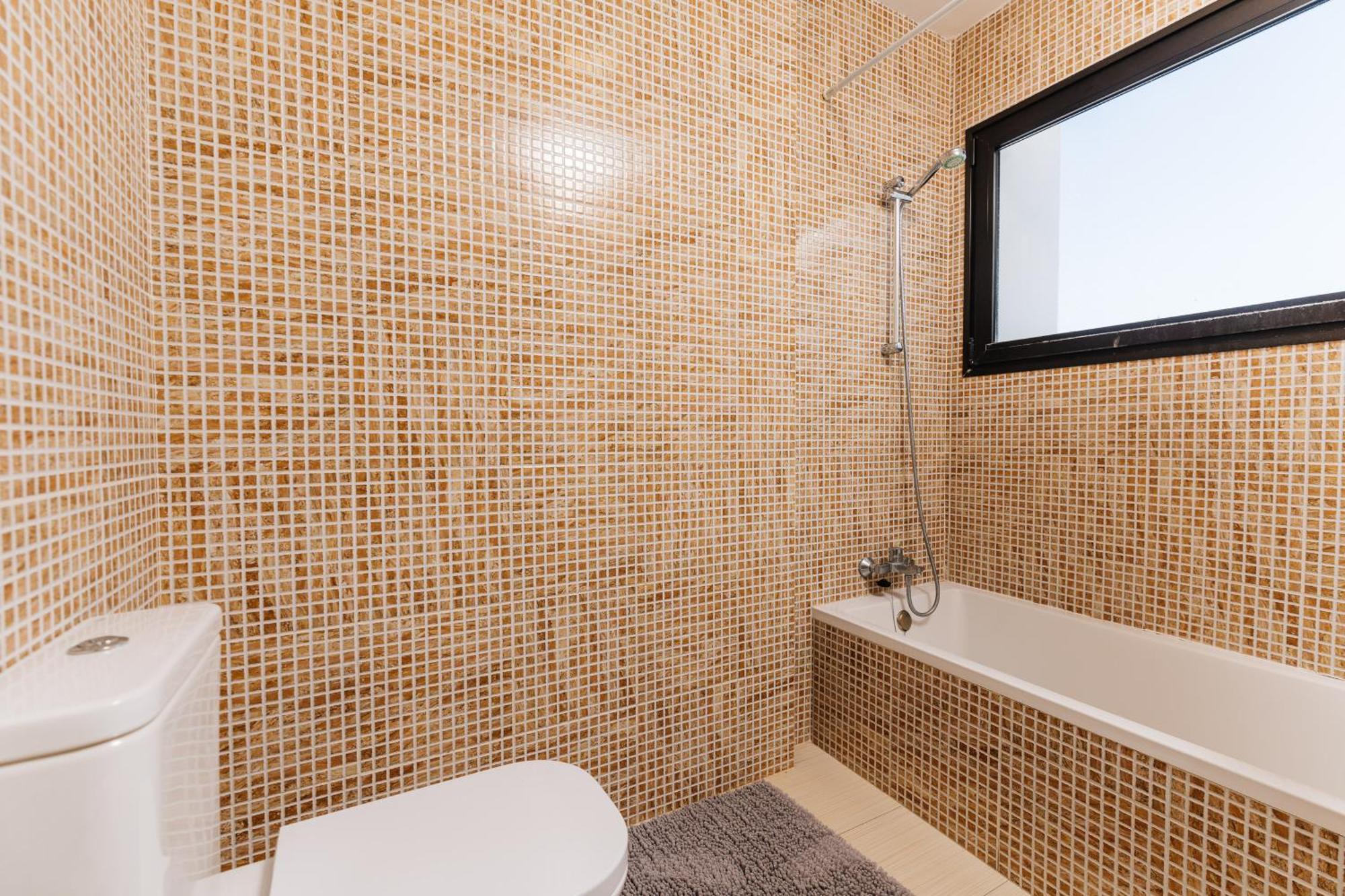 Sunset White Villa - Ocean View, Jakuzzi, Heated Pool, Air-Conditioning, Grill 美洲海滩 外观 照片
