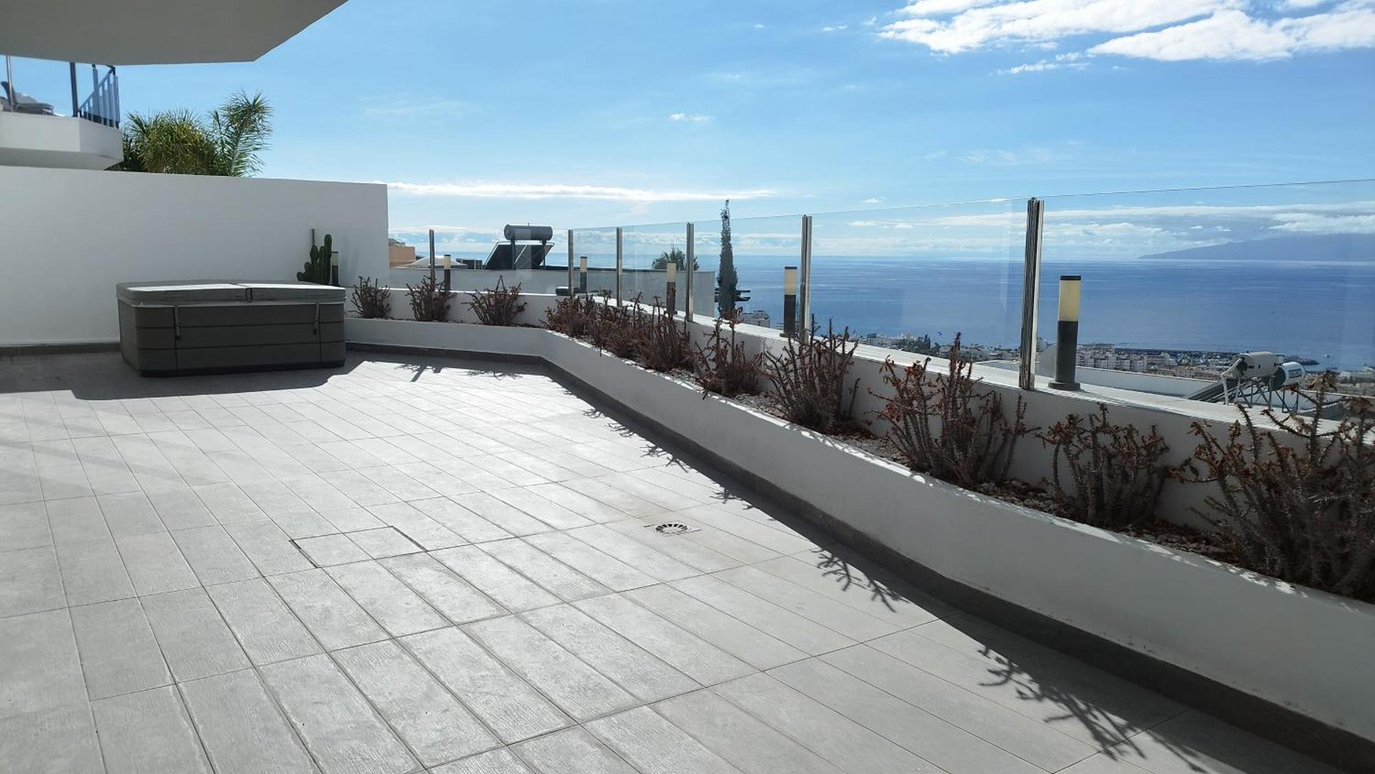 Sunset White Villa - Ocean View, Jakuzzi, Heated Pool, Air-Conditioning, Grill 美洲海滩 外观 照片